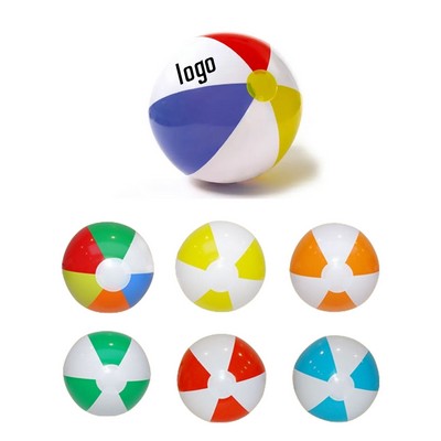 16" Multicolored Beach Ball