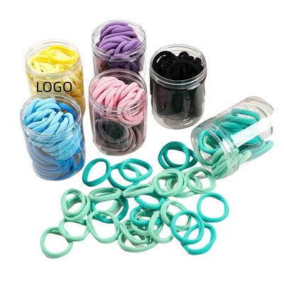 50PCS Hair rubber Bands for Women Girls