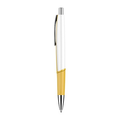 Ballpoint Stainless Steel Retractable Plastic Pen