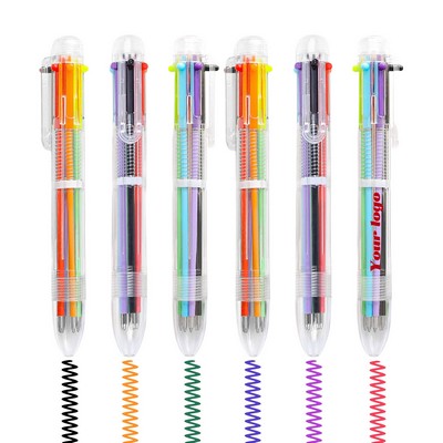 6 In 1 Multicolor Ballpoint Pen