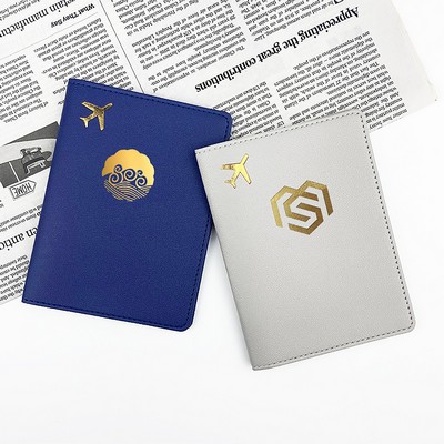 Fashion PU Leather Passport Cover