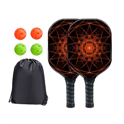 Pickleball set with carry bag