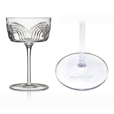 Deco Beau Crystal Coupes Set of 2 by Viski