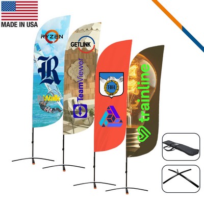 10' Nairo Double-Sided Feather Flag