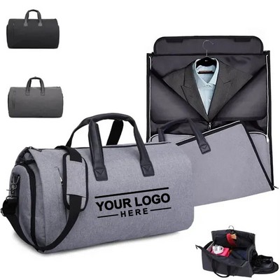 Garment Duffel Bag with Shoe Compartment for Travel