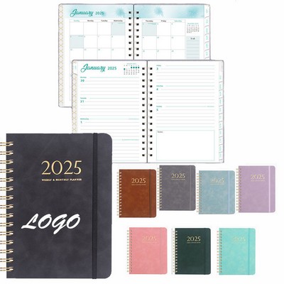 2025 A5 Calendar Notebook