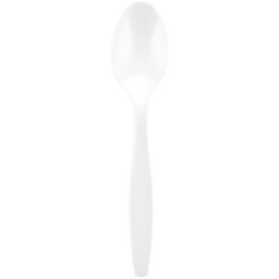 Plastic Spoon - White