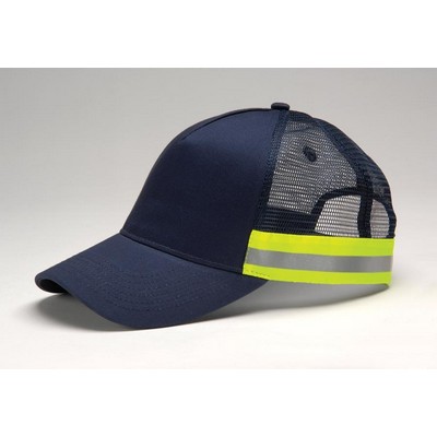 Adams Headwear High Vis Trucker Reflector Cap