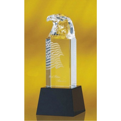 7" Crystal American Eagle Award