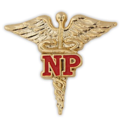 NP Caduceus Lapel Pin