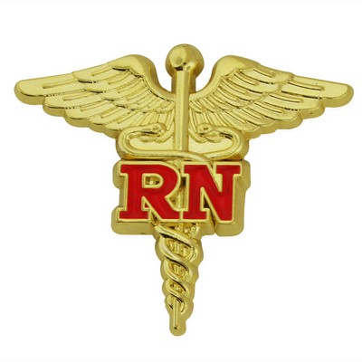 RN Caduceus Lapel Pin