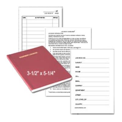 3-1/2" x 5-1/4" Pocket Equipment Log (8.9cm x 13.3cm) 96 pages