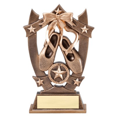 Ballet Stars Resin Award - 6 1/4"