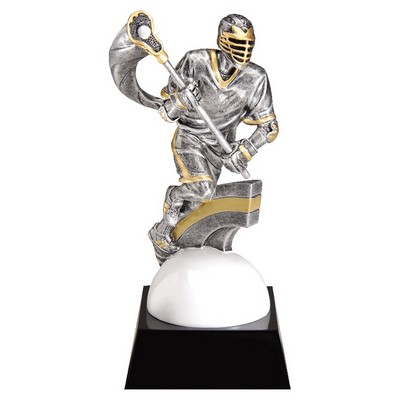 7" Male Lacrosse Motion Xtreme Resin Trophy