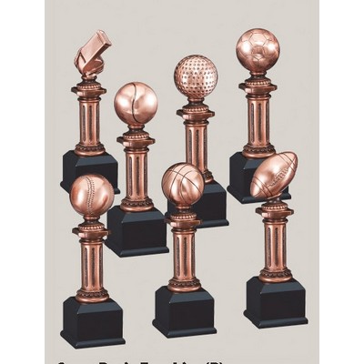 10.5" Tennis Sport Resin Trophy