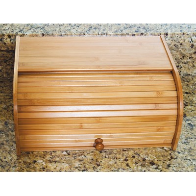 Bamboo Rolltop Bread Box