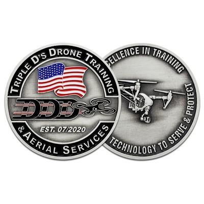 Custom Die Cast Challenge Coins