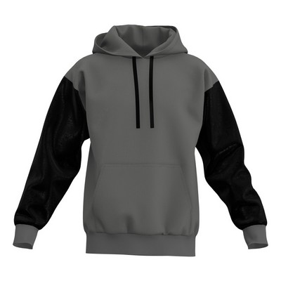 Varsity hooded sweatshirt