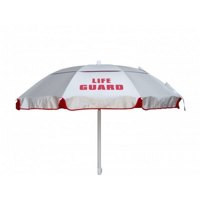 Kemp USA Silver & Red Wind Warrior Umbrella