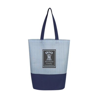 Herringbone Non-woven Tote Bag