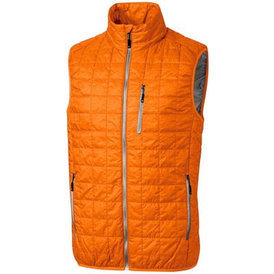 Cutter and Buck Men's Rainier PrimaLoft Full Zip Puffer Vest