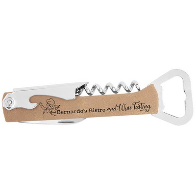 Bottle Opener & Wine Corkscrew