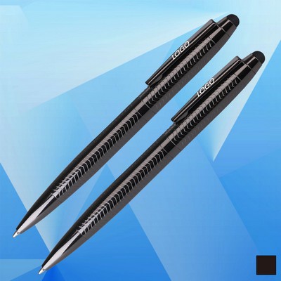 Ripple Ballpoint Pen with Stylus