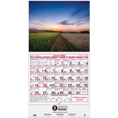 Weather Vane Almanac Farmland Calendar