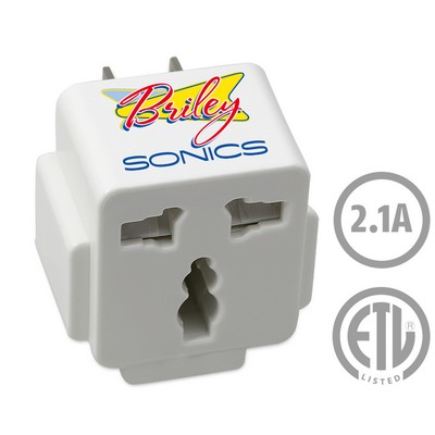 ETL USB Wall Charger & World-Wide Adapter