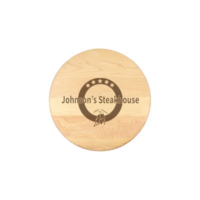 15" Maple Round Cutting Board