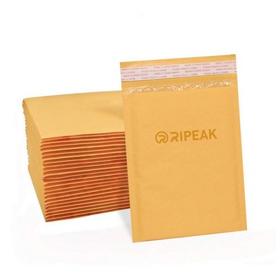 5.9 x 7.1 Inch Kraft Bubble Mailer Self Seal Padded Envelopes for Shipping/ Packaging/ Mailing