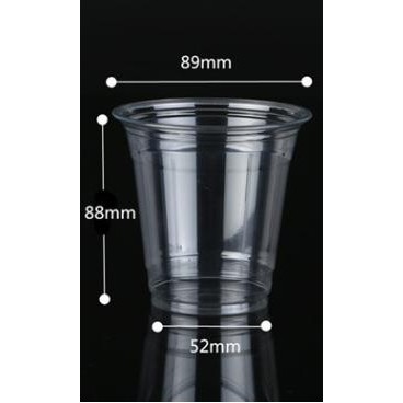 PLA 10 oz Eco-Friendly Clear Cold Cup