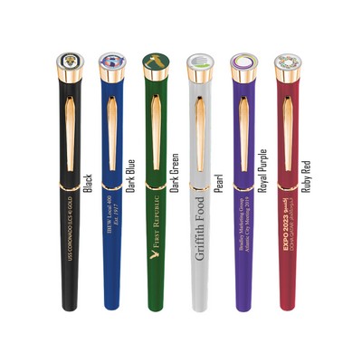 Colour Collection- Garland® USA Made Hefty | Matte Rollerball | Gold Accents