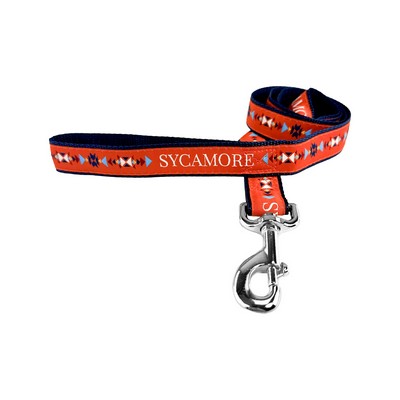 1" X 48" Woven Leash w/ Nickel-plated Hardware - "Elite" Weave