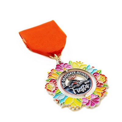 Zinc Alloy Spinning Medal