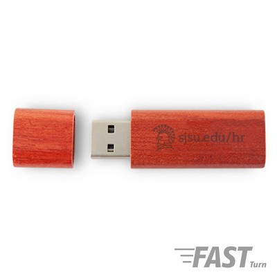 Bonnie Mahogany Curved-Edge USB-16G