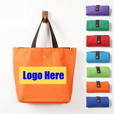 Waterproof Fabric Portable Shopping Tote