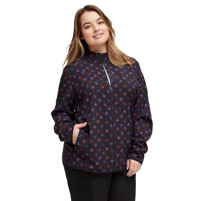 HeartSoul Women's Packable Print Jacket