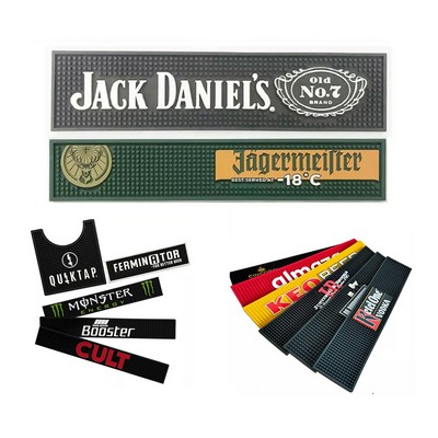 PVC Bar Drip Mat-20"x 3.5"*1/2"