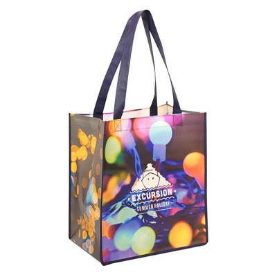 Laminated Non Woven Tote Bag with Full Color Printing on All Sides