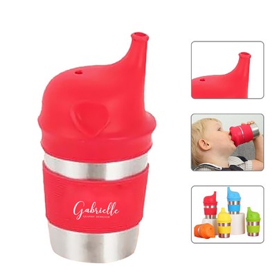 8 OZ Children Stainless Steel Leak Proof Duckbill Cup