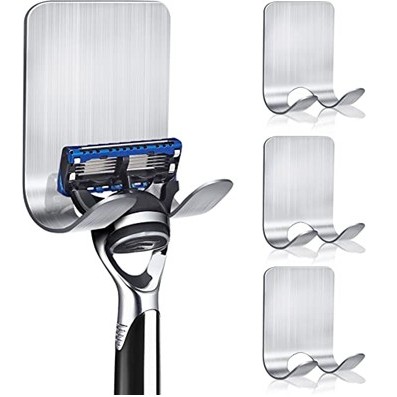 Wall Mount Stainless Steel Razor Holder