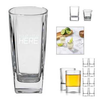 8 OZ Square Shot Glass