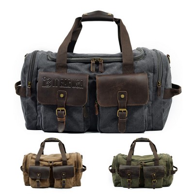 Canvas Large Capacity Men's Duffel Bag