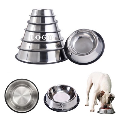 Stainless Steel Pet Grain Bowl