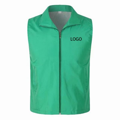 Adult Volunteer Activity Vest Supermarket Uniform Vests