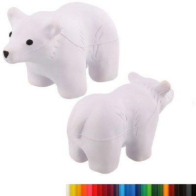 PU Foam Polar Bear Stress Reliever