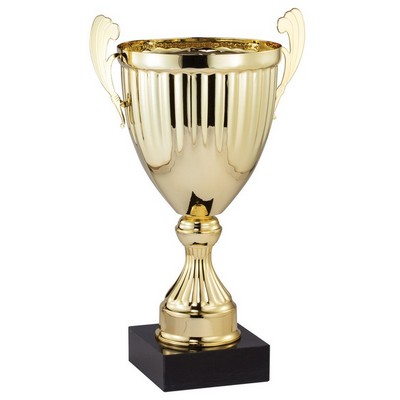 Gold Royal Trophy Cup 14" H