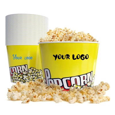 Full Color Custom 85 Oz Popcorn Buckets