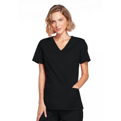 Cherokee® - Workwear Core Stretch - Mock Wrap Scrub Top